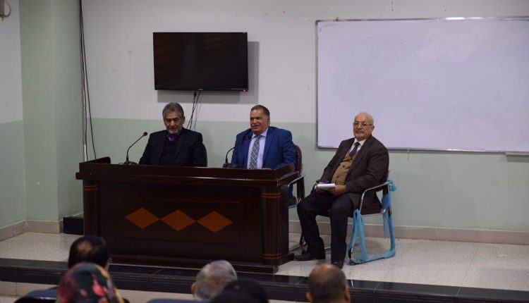 عميد كلية المستقبل الجامعة يلتقي الملاك التدريسي والوظيفي لقسم تقنيات التحليلات المرضية