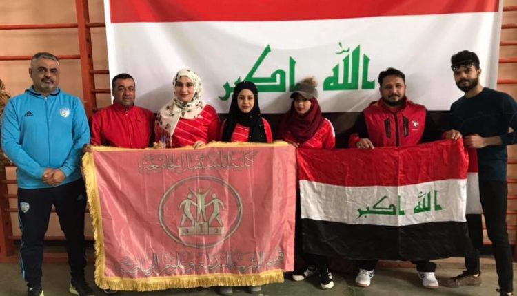 وفد كلية المستقبل الجامعة للريشة الطائرة وتنس الطاولة يشارك في بطولة جامعة الكوفة والفرات الأوسط الجامعة التقنية والكفيل