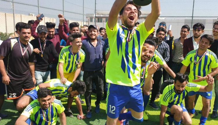 اختتام بطولة كلية المستقبل الجامعة لخماسي كرة القدم