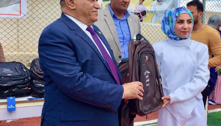 جامعة ديالى وكلية المستقبل الجامعة في لقاء ودي للمبارزة