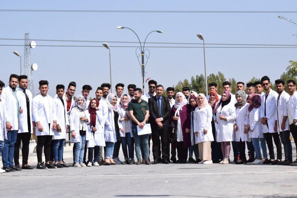 قسم الفيزياء الطبية في كلية المستقبل الجامعة يزور مستشفى الكفيل