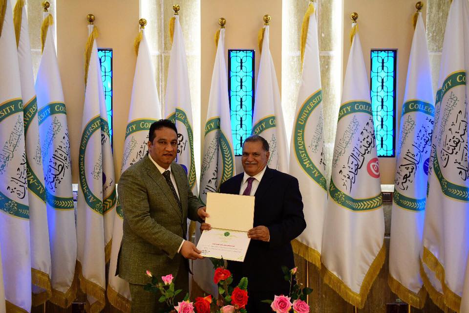 الجبوري يزور كلية المستقبل الجامعة ويطلع على التطور العمراني والأكاديمي في الكلية