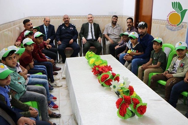 وفد من كلية المستقبل الجامعة يزور مؤسسة اليتيم الخيرية