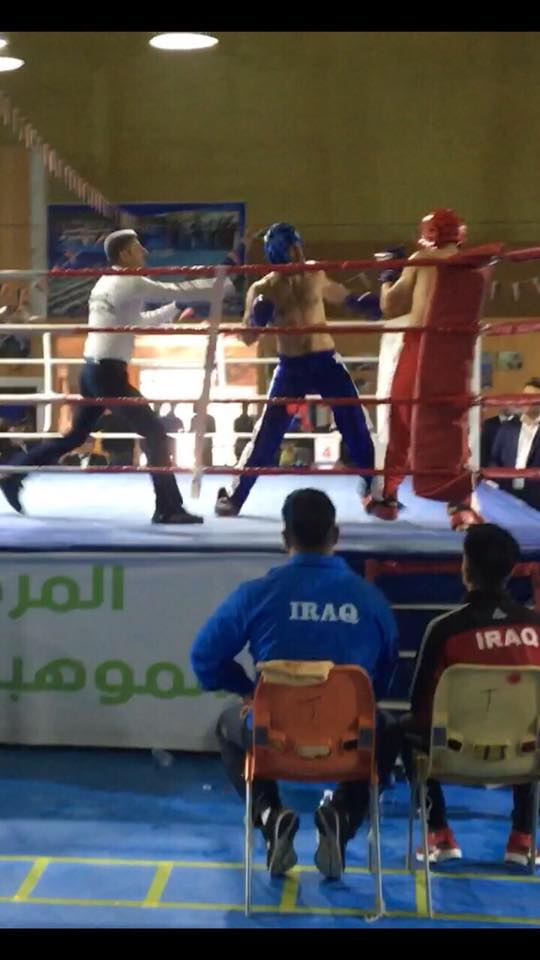 حصل الطالب مرتضى علي لفته من قسم القانون على المركزالاول في وزن الواحد والثمانين في بطولة منتخبات العراق للعبة الكيك بوكسنك