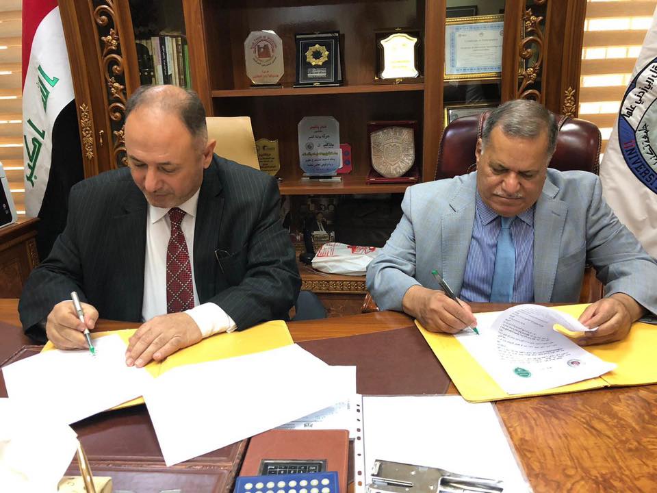 السيد عميد كلية المستقبل الجامعة يوقع اتفاقية تعاون علمي وأكاديمي مع جامعة تكنولوجيا المعلومات والاتصالات ..