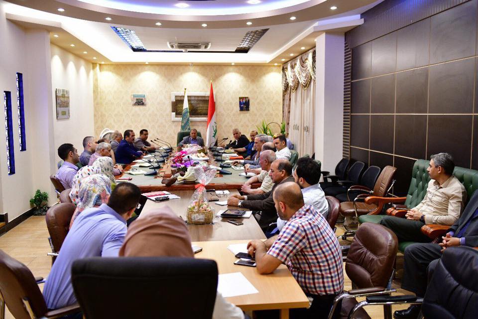 اجتماع موسع للكادر المتقدم لكلية المستقبل الجامعة......