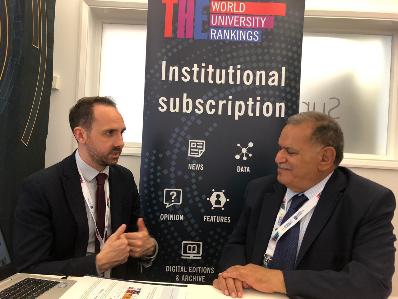 كلية المستقبل الجامعة  تشارك في ملتقى التايمز للتعليم العالي للجامعات الناشئة   Young Universities Summits 