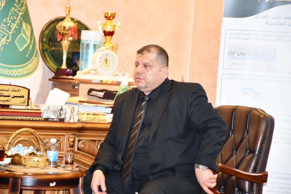 مدير عام دائرة صحة بابل يزور كلية المستقبل الجامعة..