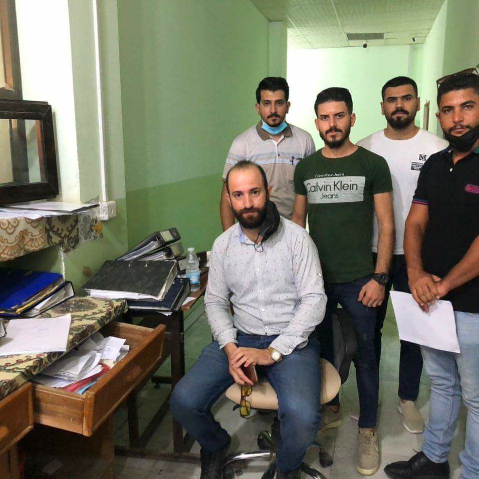 طلبة قسم المحاسبة الناجحين للمرحلة الرابعة يواصلون اداء التدريب الصيفي في دوائر المحافظة كمتطلب رئيسي لنيل شهادة بكالوريوس علوم في المحاسبة