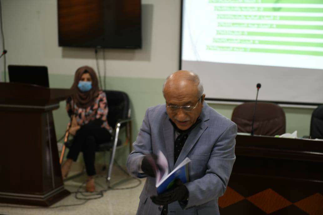 اقامت شعبة ضمان الجودة والاعتماد الاكاديمي  صباح هذا اليوم الموافق 21-10-2020  الدورة التدريبية الرابعة بعنوان ( التحسين المستمر لضمان الجودة والاعتماد المؤسسي ) 