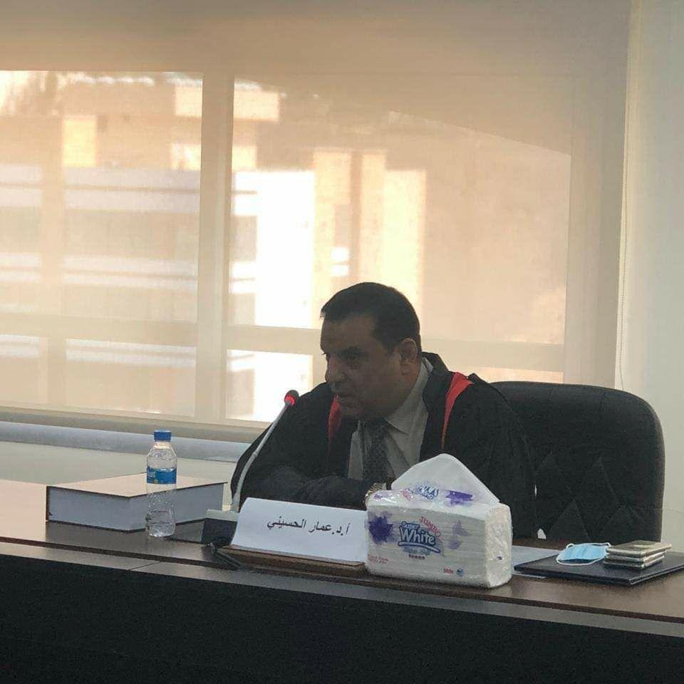 ترأس الاستاذ الدكتور عمار عباس الحسيني لجنة مناقشة اطروحة دكتوراه والموسومة (جريمة الاتجار بالمخدرات - دراسة مقارنة-) 
