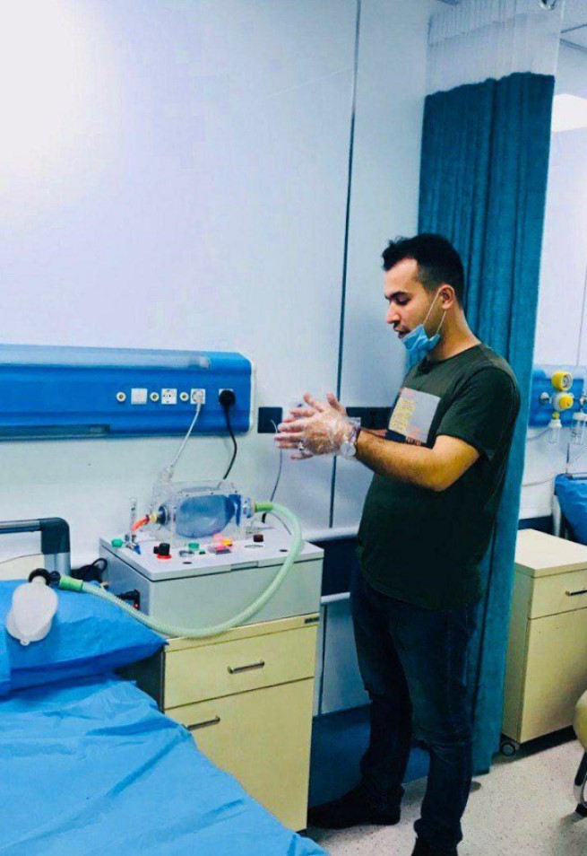 في ظل جائحه كورونا شارك طلاب قسم هندسة الطب الحياتي وباشرف مباشر من الاستاذ امير نجاح سعود  في صناعه جهاز ڤنتليتر 