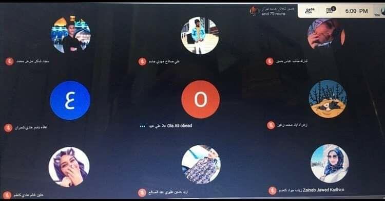 متابعة مستمرة وعمل دؤوب لغرفة العمليات المركزية لكلية المستقبل الجامعة  في متابعة مجريات الامتحانات وشفافيتها