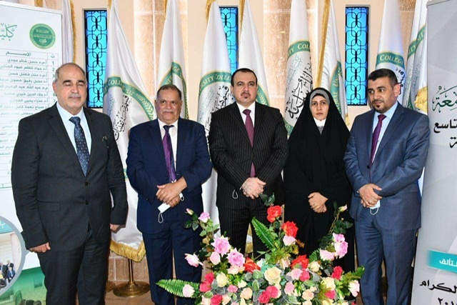 السيد عميد كلية المستقبل  الجامعة يستقبل السيد رئيس و اعضاء  لجنة التعليم النيابية