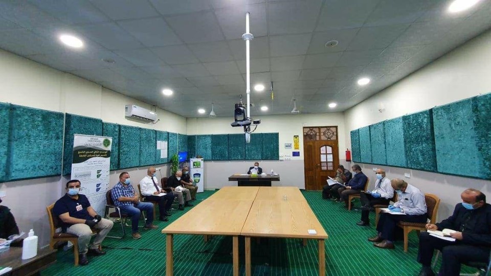 عقد مجلس كلية المستقبل الجامعة جلسته الحادية عشر المفتوحة يوم السبت الموافق ٢٠٢٠/٨/٢٢.