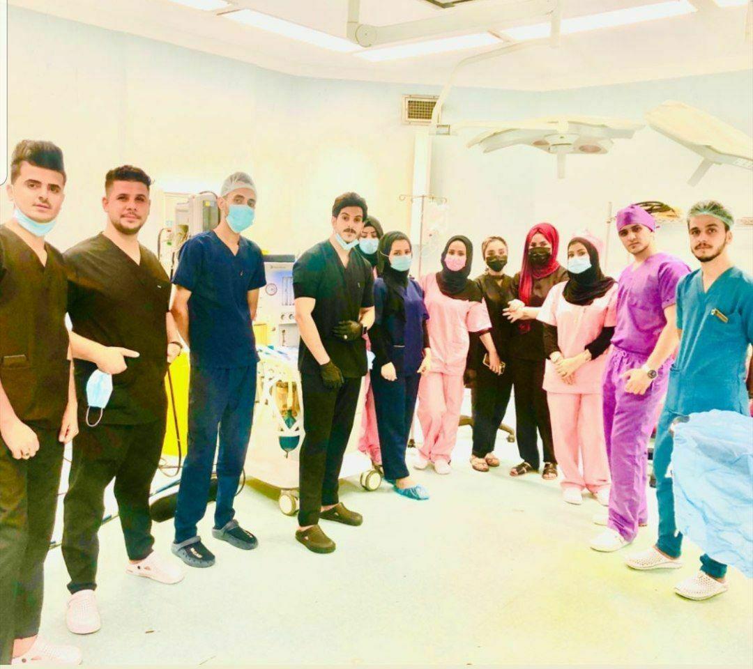 استمرار التدريب الصيفي لطلبة قسم تقنيات التخدير المنتقلين للمرحلة الثالثة في مستشفيات بابل