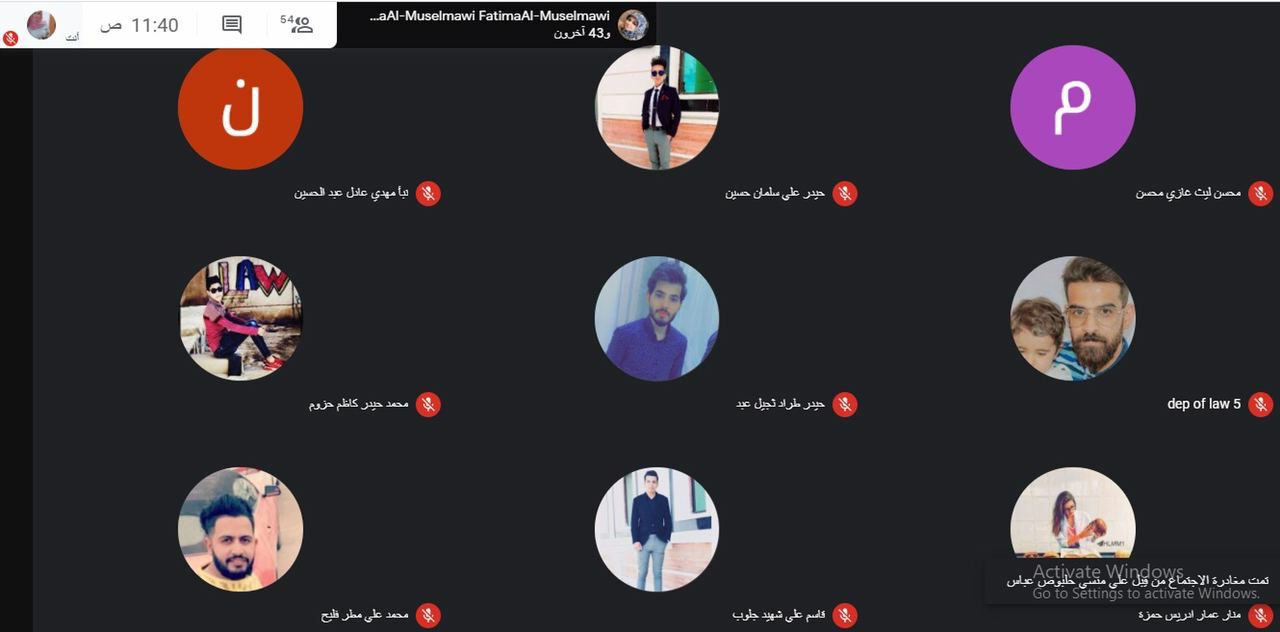 تواصل كلية المستقبل الجامعة اجراء الامتحانات النهائيه السنويه للدور الاول