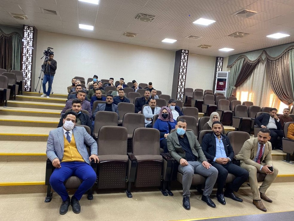 احتفالية قسم الاعلام في كلية المستقبل الجامعة لاستقبال طلبة المرحلة الاولى تشهد ممارسة ديمقراطية لاختيار ممثليه 