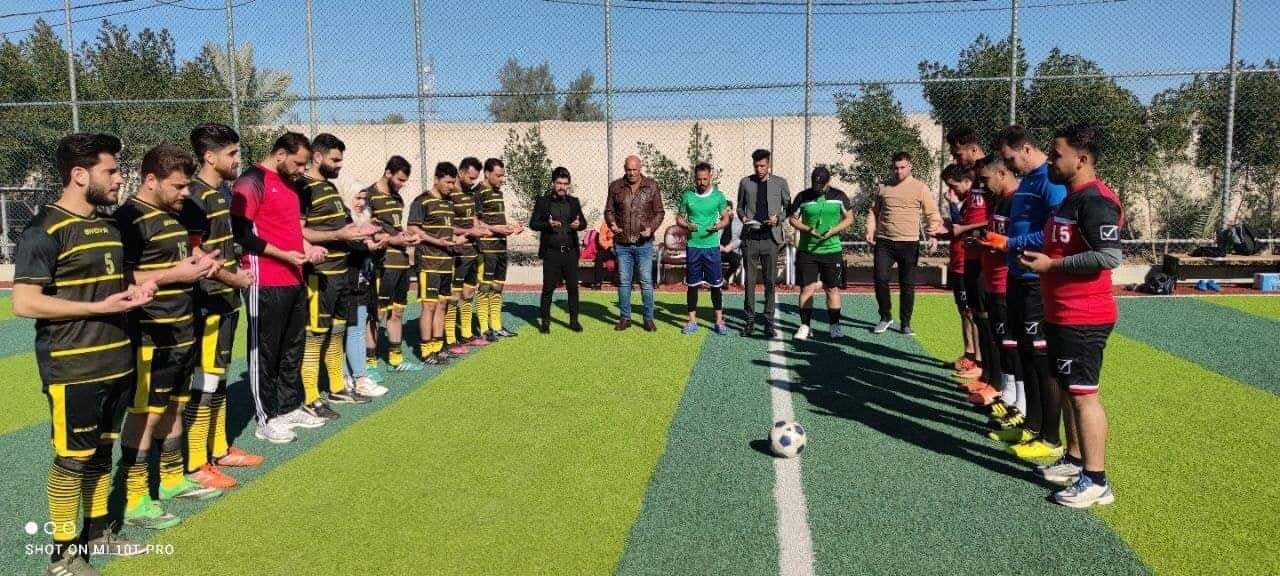 كلية المستقبل الجامعه تنظم بطولة لاساتذة الجامعات والكليات الاهلية والحكومية  