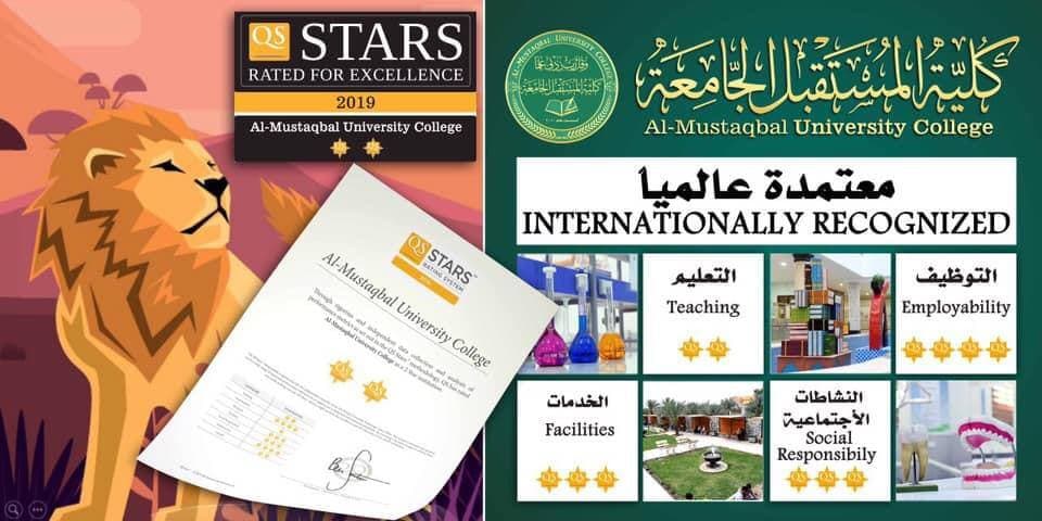 كلية المستقبل الجامعة تدخل تصنيف ويبامتركس Webomatric العالمي الأسباني لتصنيف المواقع  الالكترونية