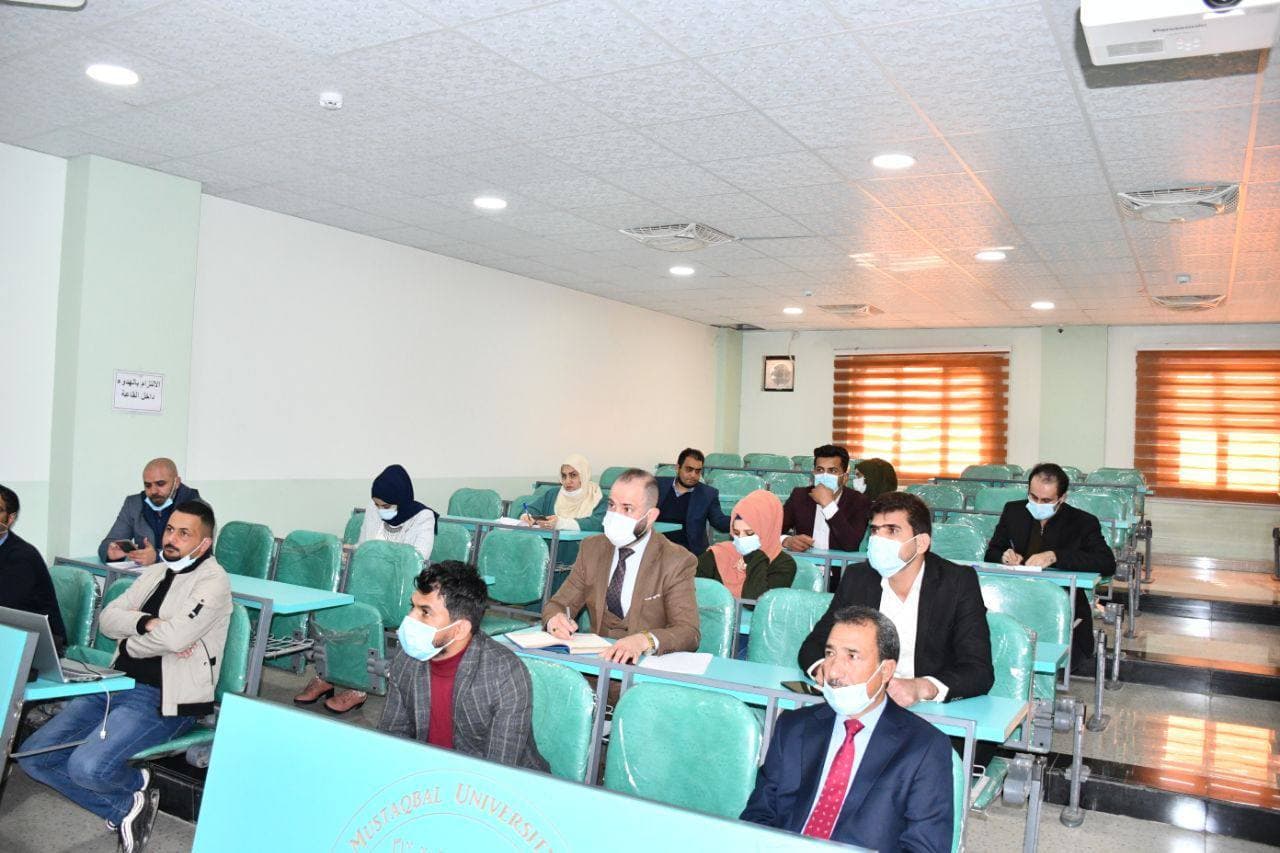 قسم الاعلام في كلية المستقبل الجامعة ينظم ورشة تدريبية حول قواعد صياغة الاخبار