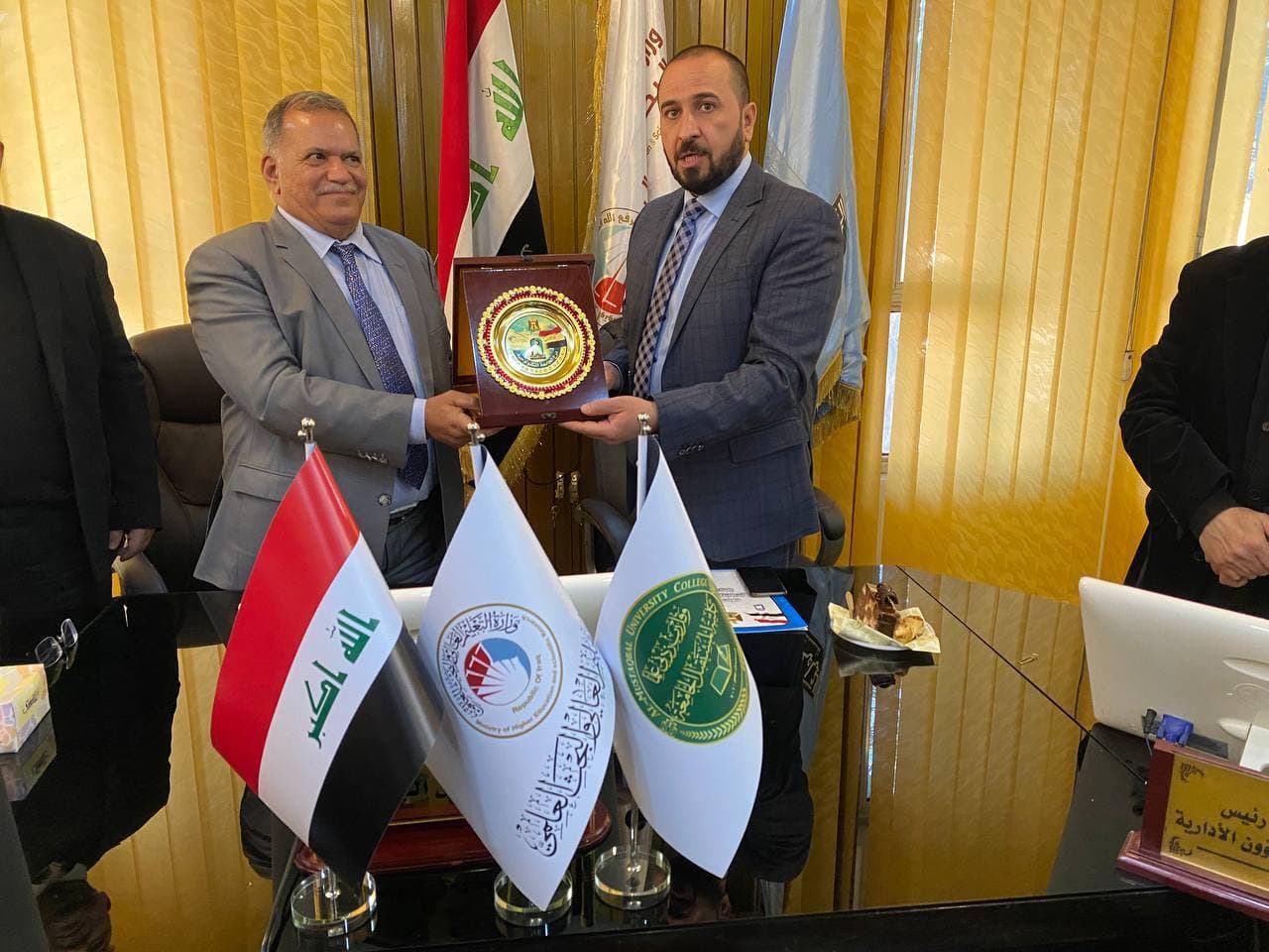 كلية المستقبل الجامعة توقع اتفاقية تعاون علمي و اكاديمي مع الجامعة التكنولوجية 