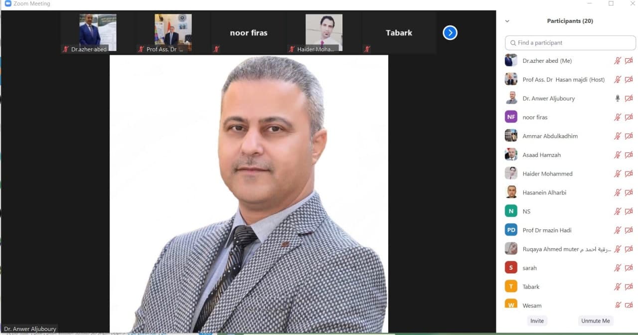 كلية المستقبل الجامعة تقيم ورشة عمل حول اليات تطوير المواقع الالكترونية 