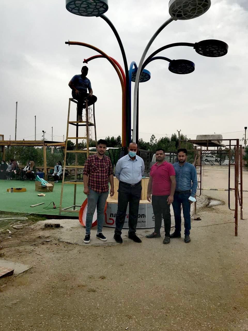 مشاريع وابتكارات طلبة قسم هندسة تقنيات التكييف والتبريد  تساهم في خلق ميزة  تنافسية نحو تحقيق الاهداف المستدامة   