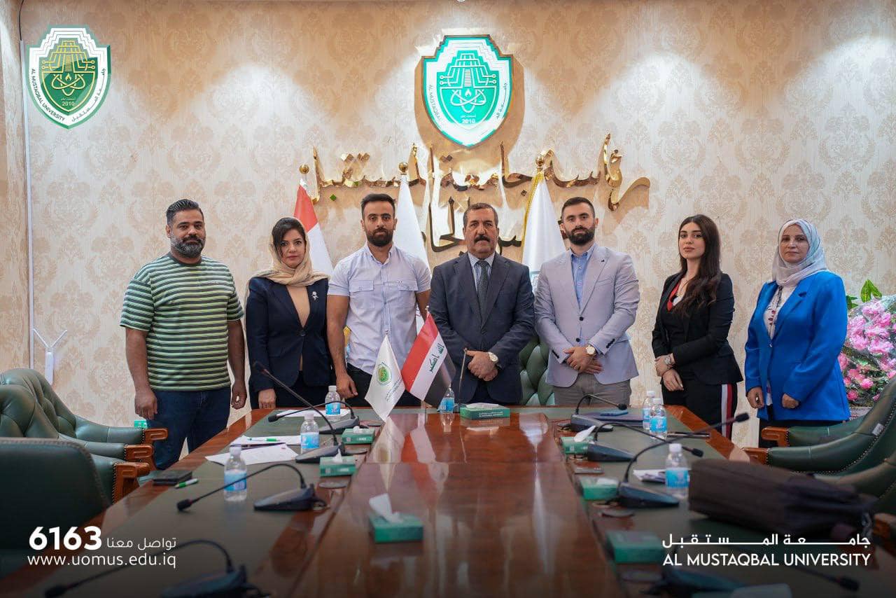  جامعة المستقبل تستقبل المدير الاقليمي لشركة Netcom Systems