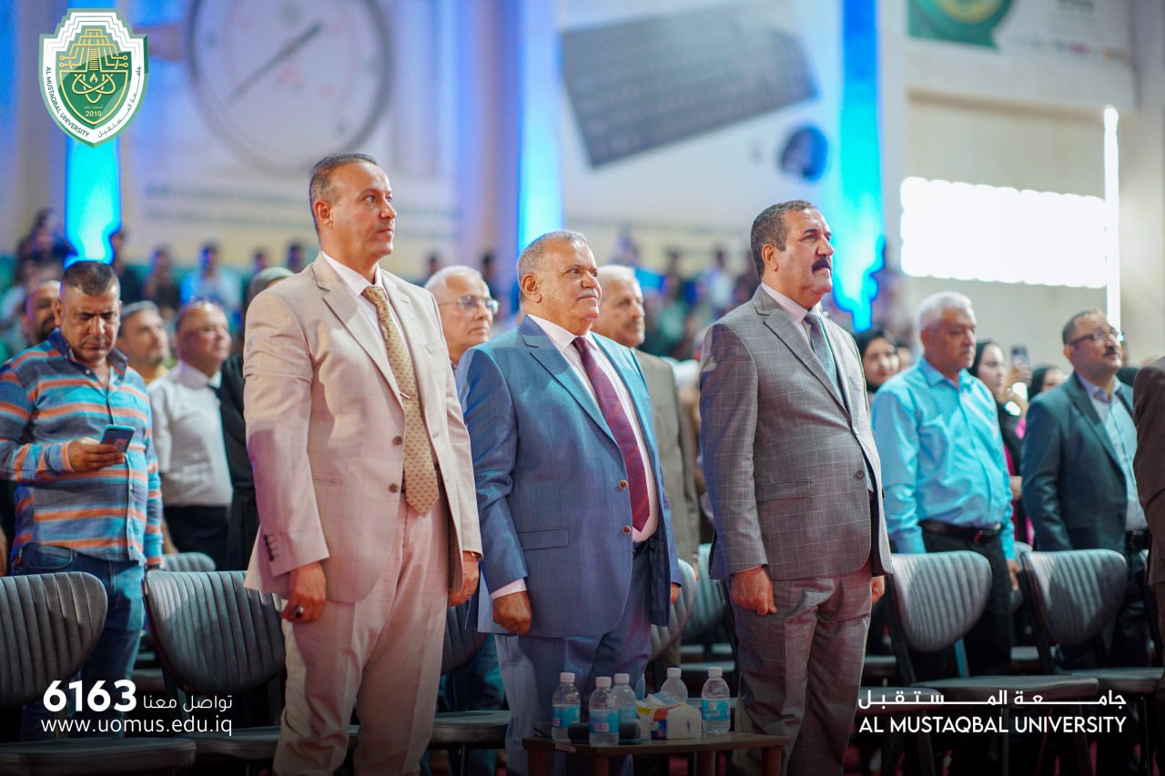 الذكرى الاولى لتأسيس كلية الهندسة والتقنيات الهندسية وتحت شعار طلبتنا (طلبتنا فخرنا --- ابداع ومواهب )