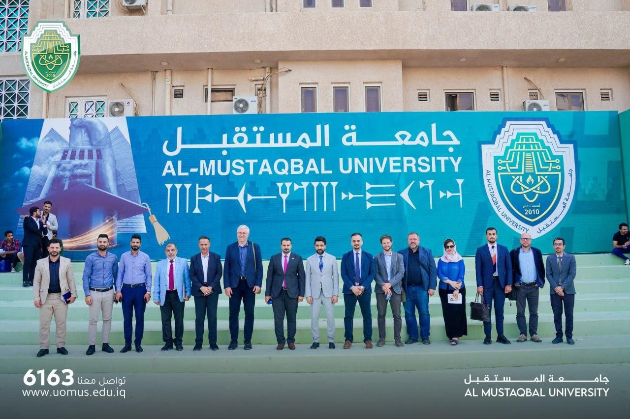 وفدا اكاديمي يمثل جامعة  University Ostravaاوسترافا من جمهورية التشيك برفقة عدد من اعضاء نقابة يزور جامعة المستقبل