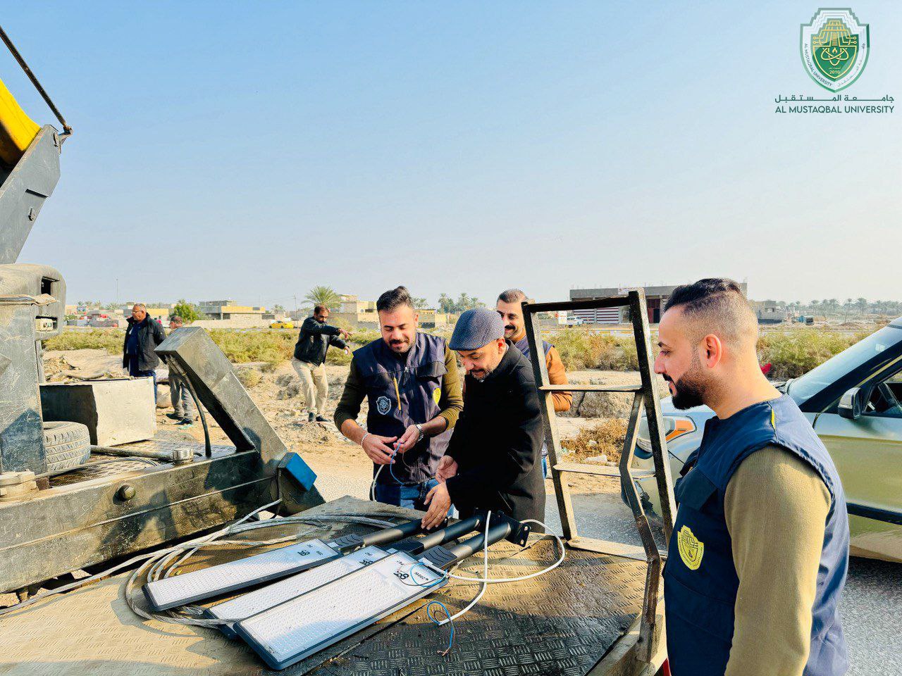 رئاسة جامعة المستقبل تواصل تقديم دعمها الكامل للمبادرات والحملات لبعض مناطق بابل 