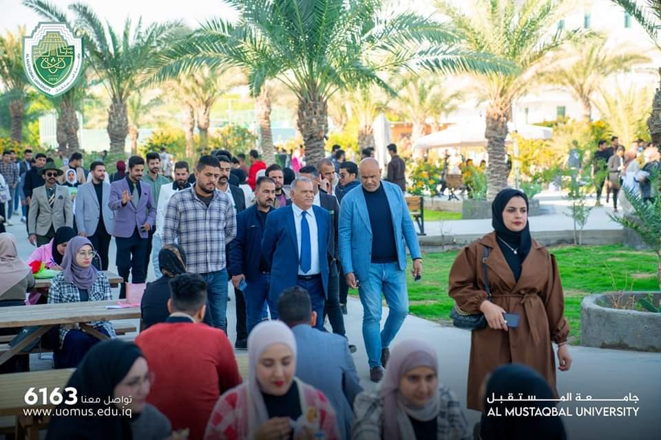 رئيس جامعة المستقبل يجري جولة تفقدية في الكليات والأقسام الجامعية