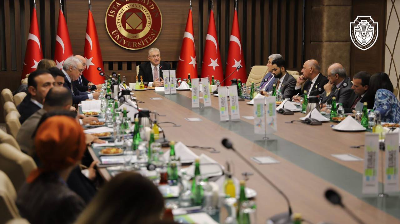 التصويت على إختيار السيد رئيس جامعة المستقبل الأستاذ الدكتور حسن شاكر مجدي عضواً في لجنة رئاسة اتحاد الجامعات الاوروآسيوية EURAS في أسطنبول ..