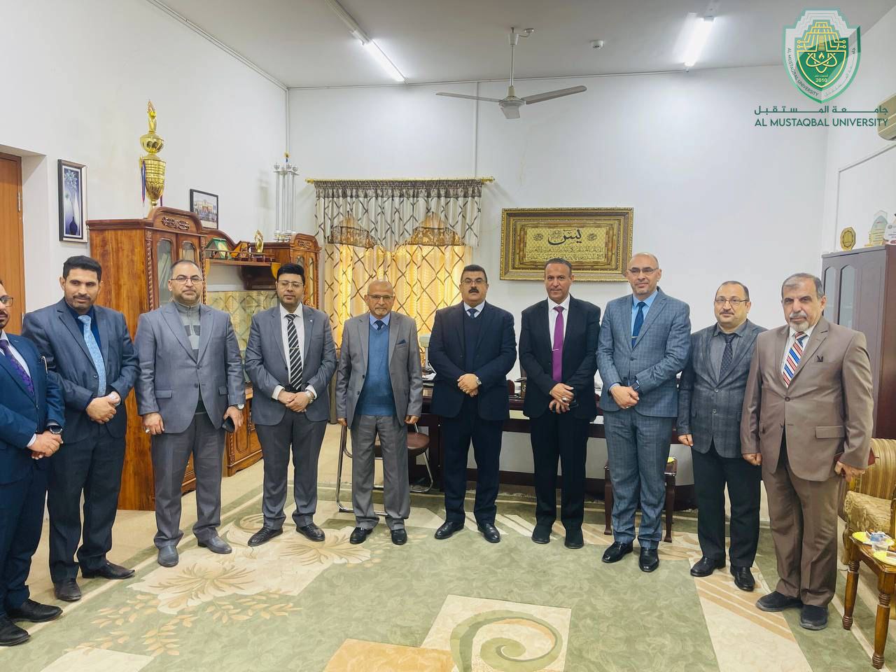 كلية الهندسة والتقنيات الهندسية بجامعة المستقبل توقع اتفاقية تعاون علمي مع كلية الهندسة بجامعة الكوفة