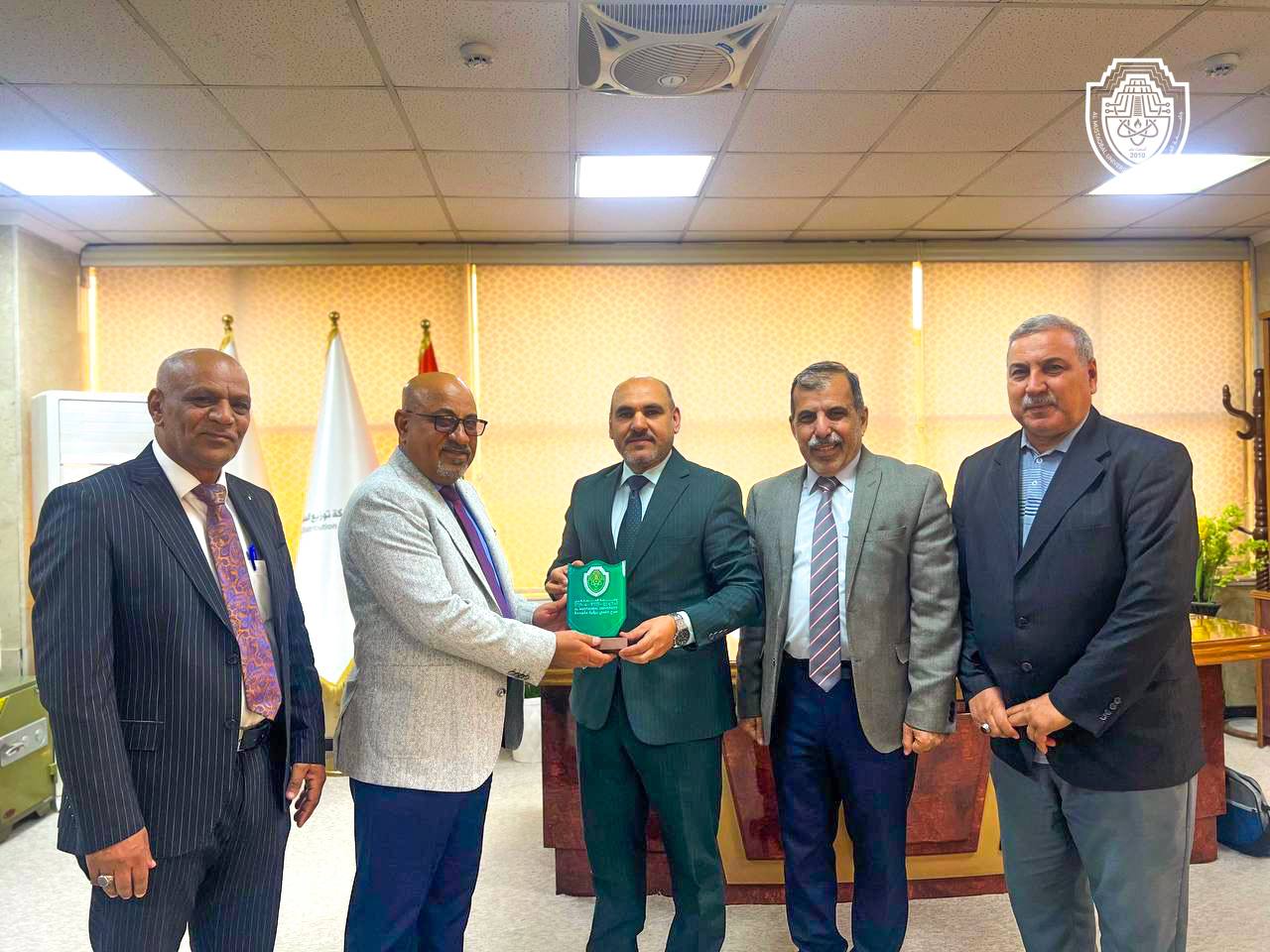 جامعة المستقبل تبحث افاق التعاون مع هيئة توزيع المنتجات النفطية في  الفرات الأوسط