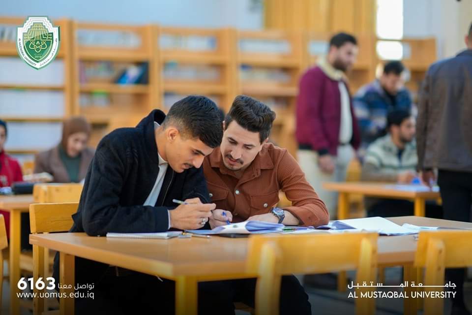 جولة في المكتبة المركزية لكلية الهندسة والتقنيات الهندسية في جامعة المستقبل 
