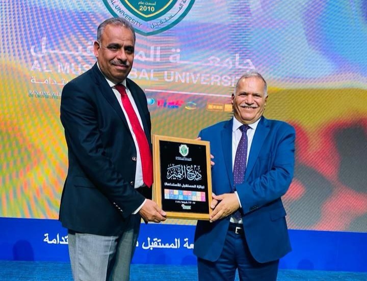 بحث علمي جديد لجامعة المستقبل على صفحات مستوعبات سكوباس Q1 العالمية.    