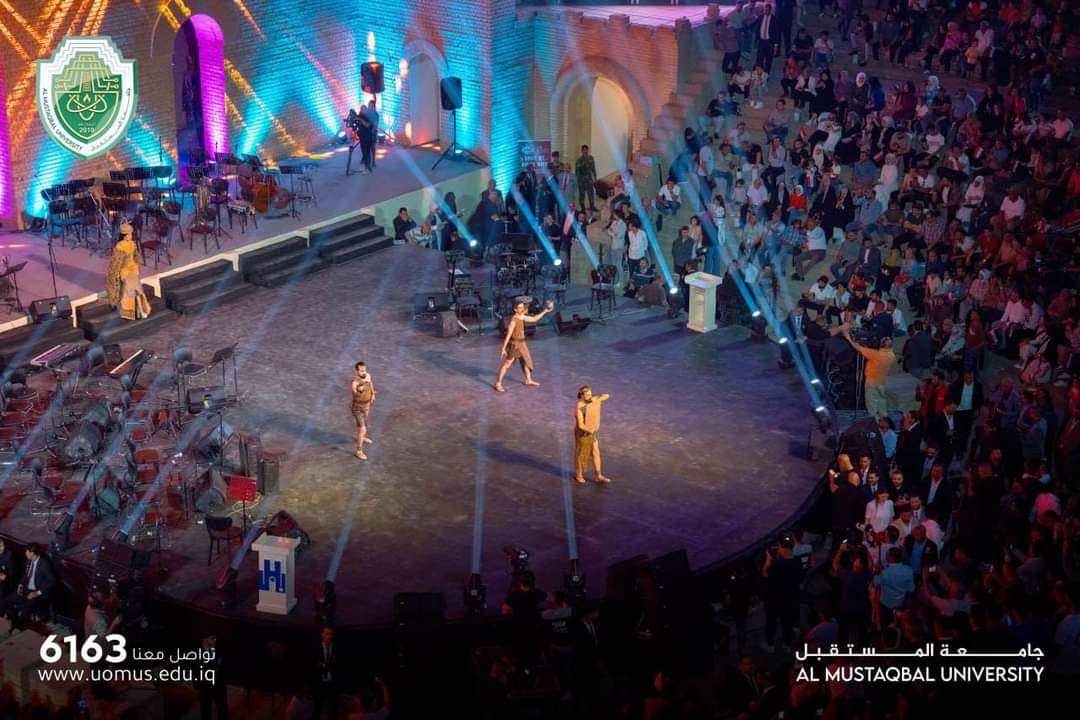 جامعة المستقبل ترعى مهرجان بابل للثقافات و الفنون العالمية بدورته الحادية عشرة (دورة الثقافة الفلسـ. ـ. ـطينية ) وتحت شعار "كلنا بابليون" 