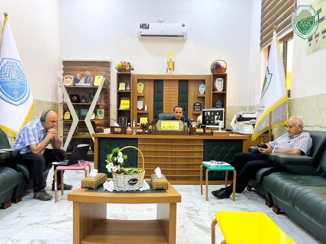 اتفاقية تعاون علمي بين كليه الهندسة والتقنيات الهندسية وجامعة العلوم والتكنولوجيا الإيرانية