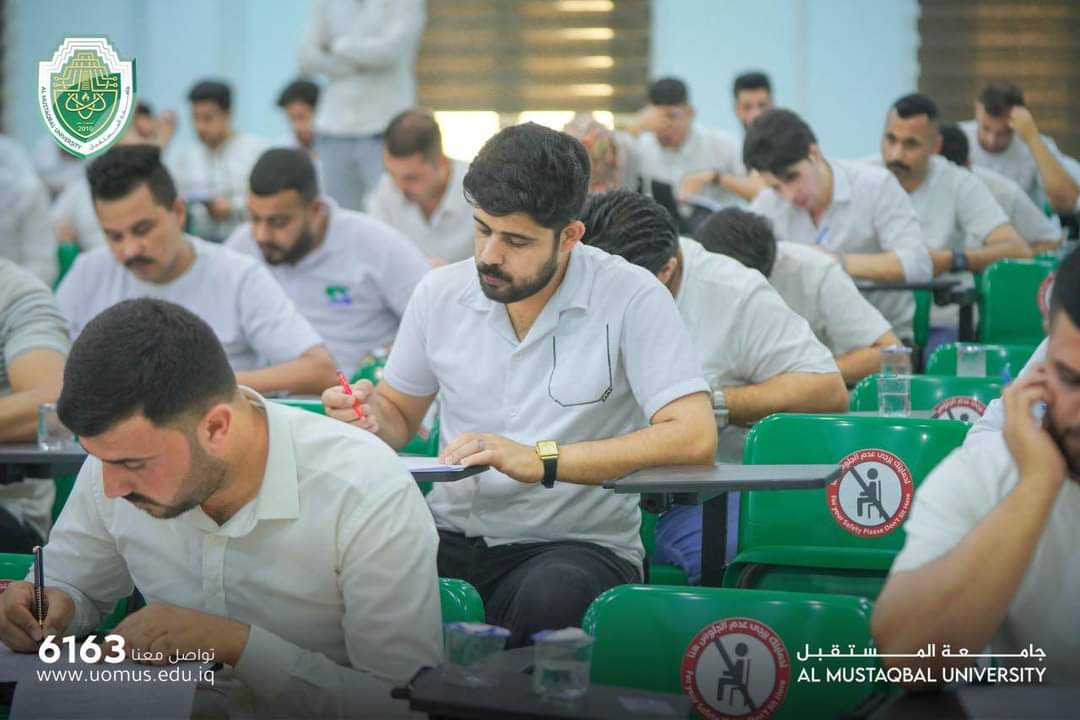 جانب من الامتحانات الوزارية النهائية لطلبة كلية التربية البدنية وعلوم الرياضة