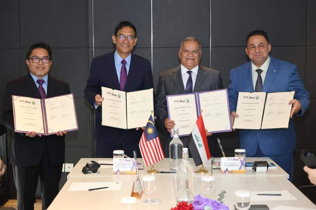 الملحقية الثقافية في كولالمبور تنشر في موقعها إلى انطلاق أول اتفاق  عراقي ماليزي لإطلاق اول برنامج أكاديمي مشترك