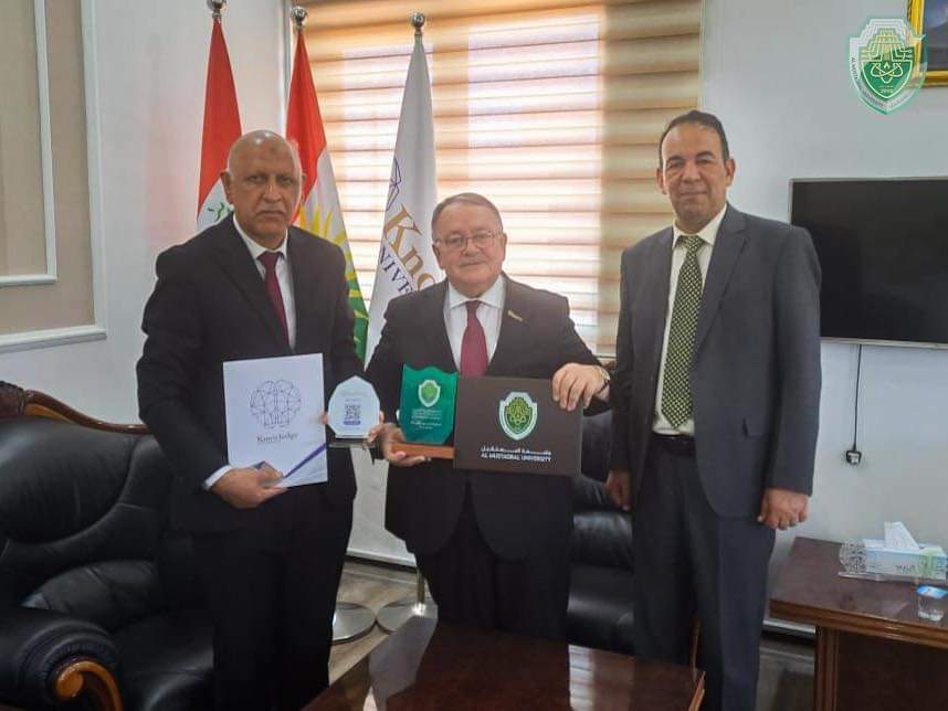 جامعة المستقبل وجامعة نولج أربيل. وإتفاقية تعاون علمي وأكاديمي مشترك ..