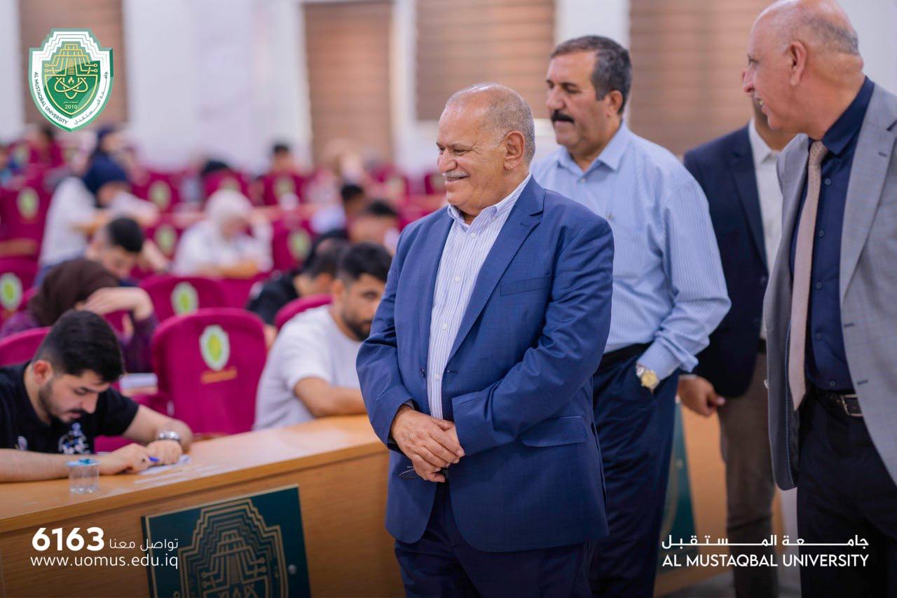 رئيس جامعة المستقبل يتفقد سير امتحانات الدور الثاني ويوجه بتوفير كافة احتياجات الطلبة