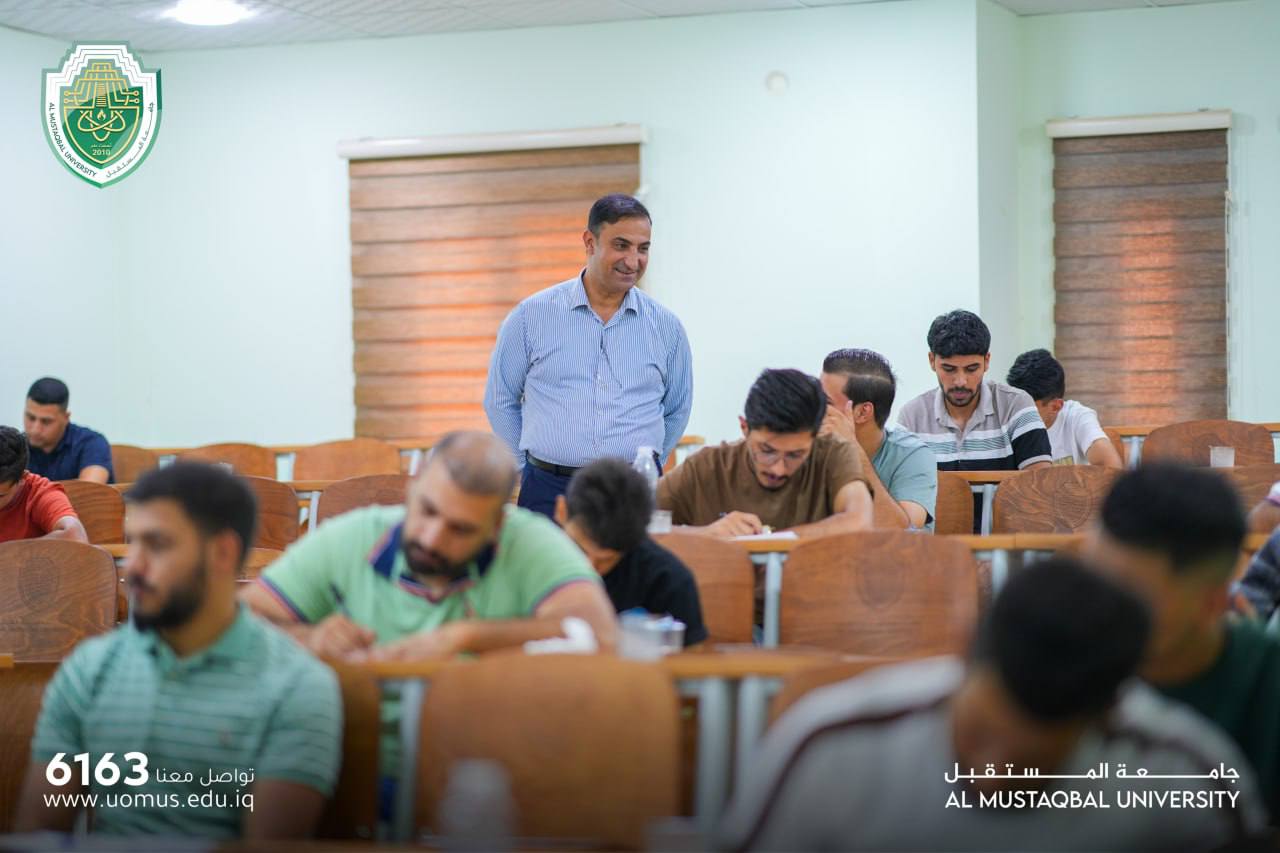 جانب من استمرار الامتحانات النهائية للدور الثاني لطلبة المرحلة الأولى