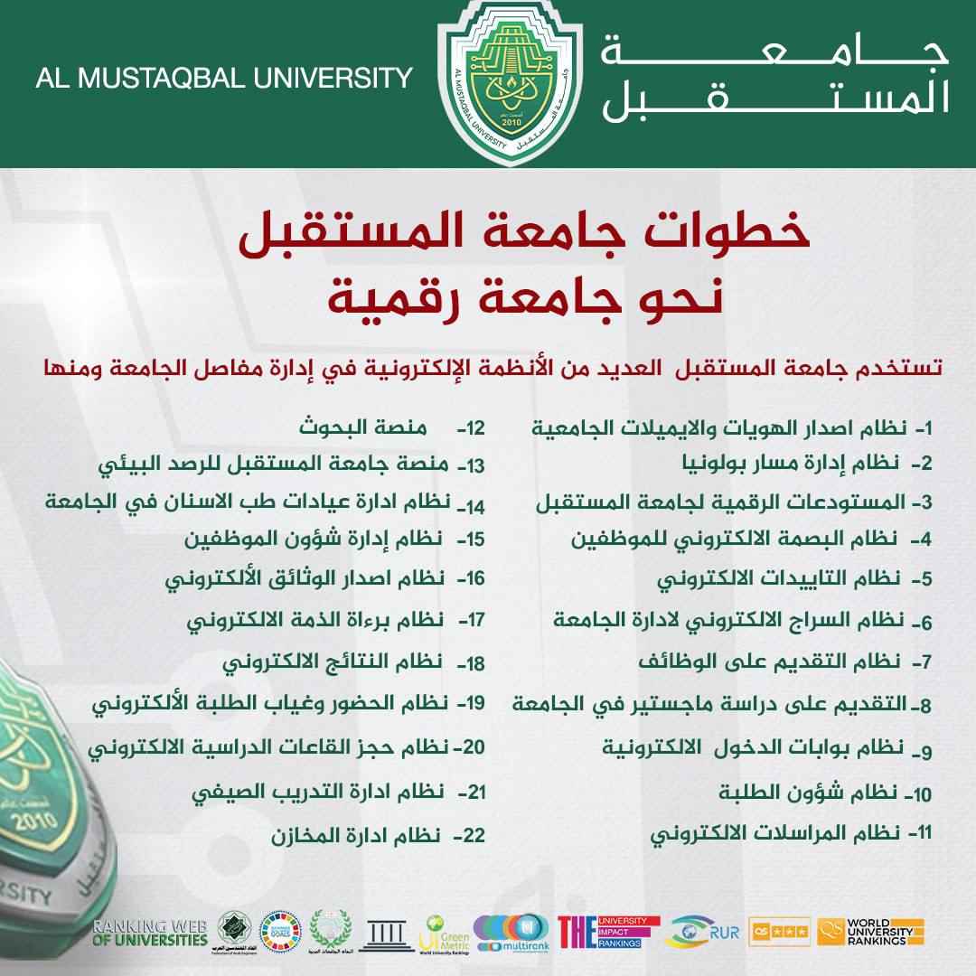 جامعة المستقبل .. تجسيد حي لتوجيهات معالي الوزير وخطوات واعدة نحو جامعة رقمية