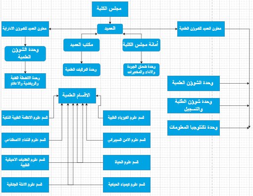 الهيكل التنظيمي