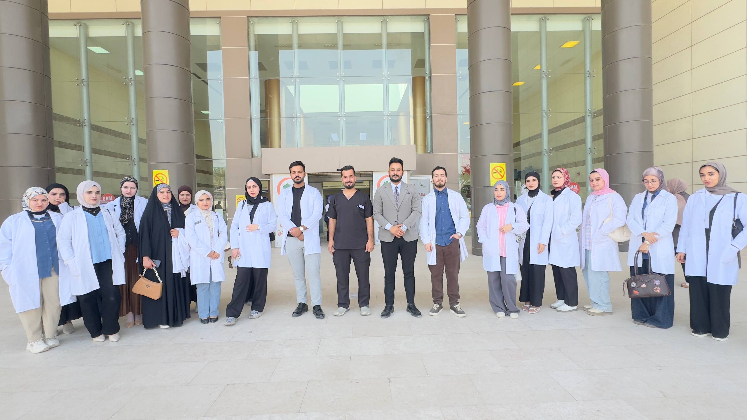 Field trip for students in the Department of Optical Techniques, supervised by the faculty