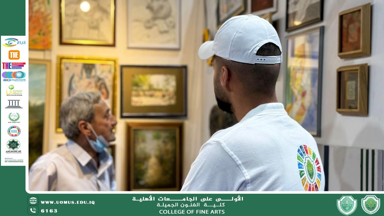 المعارض الفنية بكلية الفنون الجميلة حيث يلتقي الفن بالاستدامة..