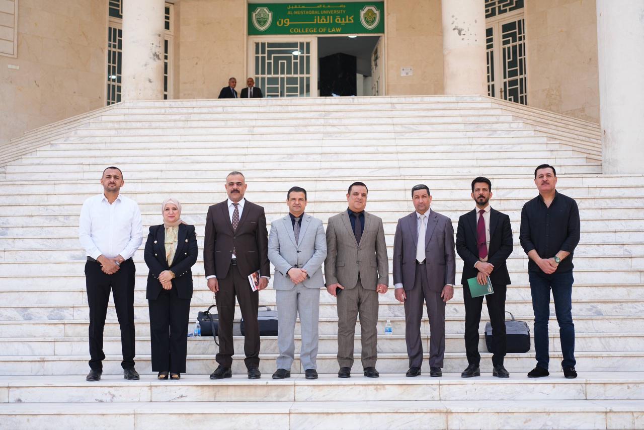 فريق المقوّم الوطني يختتم أعمال اليوم الثالث في كلية القانون بجامعة المستقبل